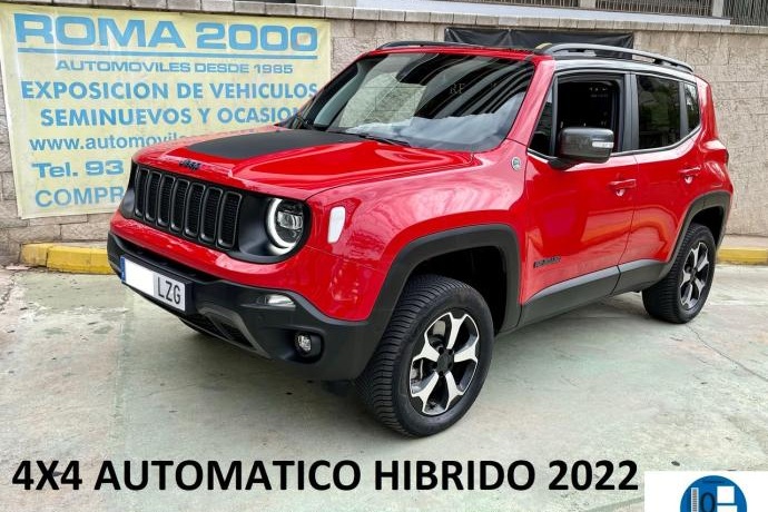 JEEP RENEGADE TRAILHAWK 4Xe 240 CV HIBRIDO ENCHUFABLE 2022