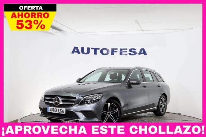 MERCEDES-BENZ C D Touring Avantgarde 160cv Auto 5P S/S # IVA DEDUCIBLE, NAVY, FAROS LED