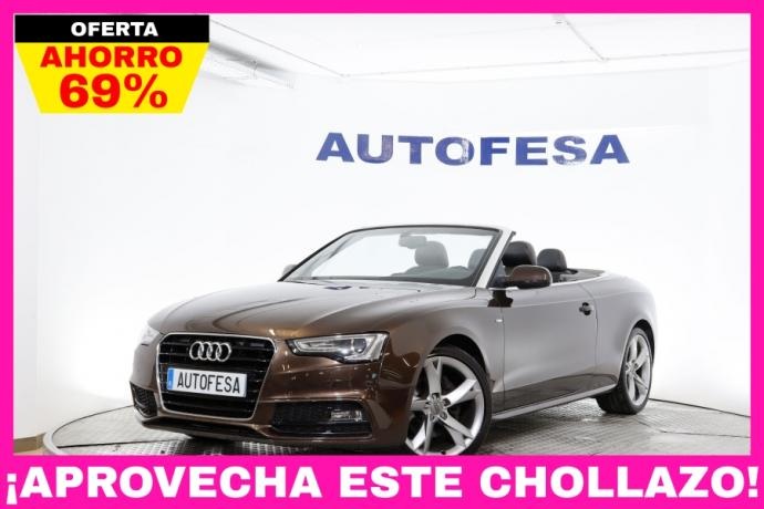 AUDI A5 Cabrio 3.0 TDI V6 S-Line 204cv Auto 2P S/S # NAVY, CUERO, BIXENON