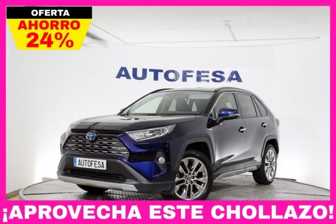 TOYOTA RAV-4 2.5 220h luxury Auto 4WD 218cv 5P # NAVY,CUERO