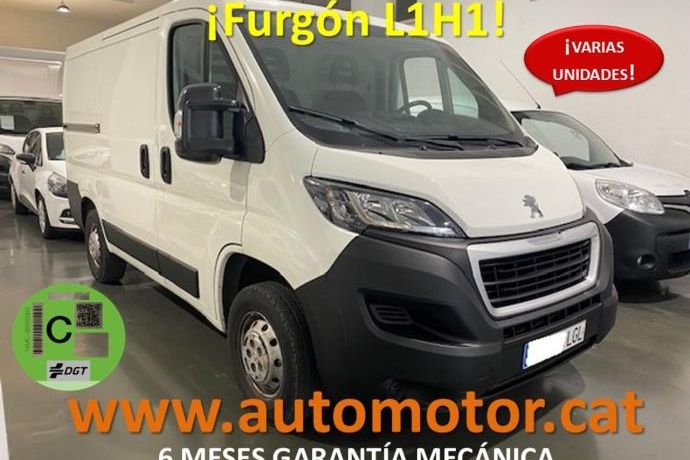 PEUGEOT BOXER Furgón 2.2BlueHDI 330 L1H1 S&S 120