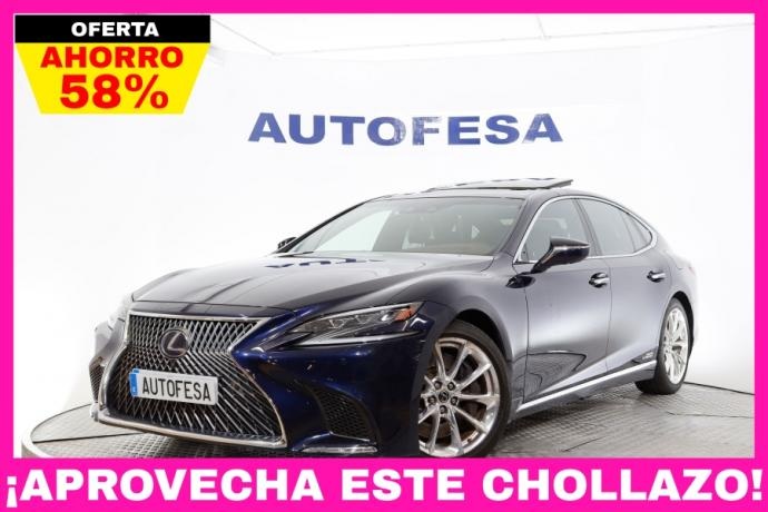 LEXUS LS 3.5 Luxury Art Wood 359cv Auto 5P # IVA DEDUCIBLE, NAVY, TECHO ELECTRICO, FAROS LED, CAMARA 360