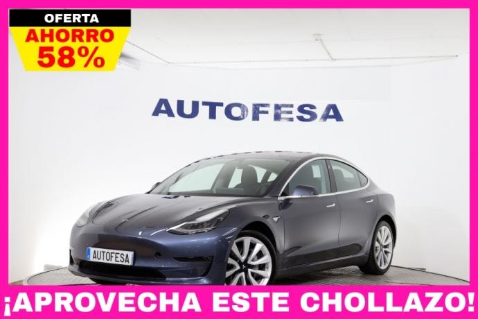 TESLA MODEL 3 Electrico Long Range AWD 476cv Auto 4P # IVA DEDUCIBLE, NAVY, CUERO, TECHO PANORAMICO, FAROS LED