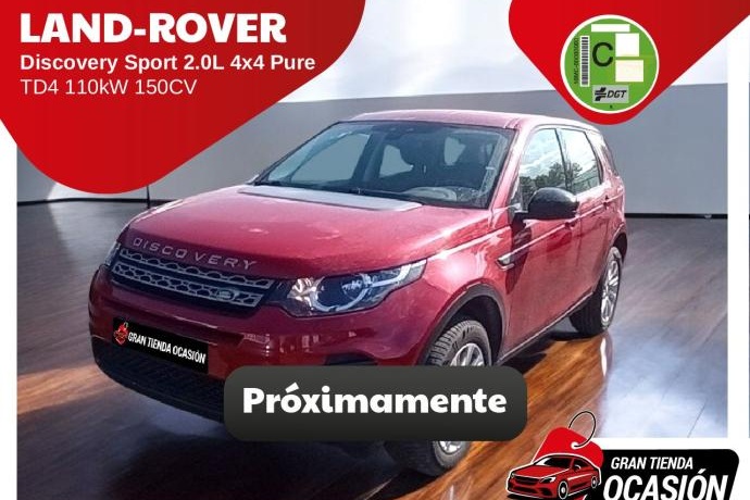 LAND-ROVER DISCOVERY SPORT 2.0L TD4 110kW 150CV 4x4 Pure