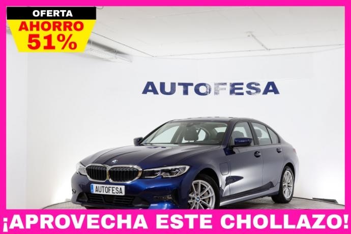 BMW SERIE 3 330E 292cv HIBRIDO ENCHUFABLE AUTO #IVA DEDUCIBLE, CUERO, NAVI, PARKTRONIC