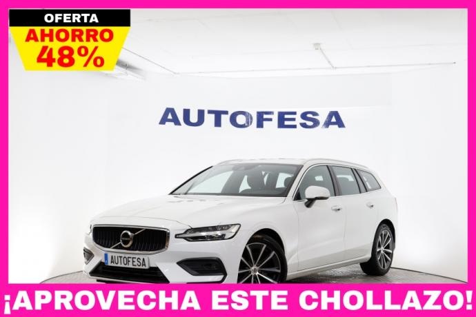 VOLVO V60 2.0 B4 Momentum Pro 197cv Auto 5P S/S # IVA DEDUCIBLE, NAVY, FAROS LED