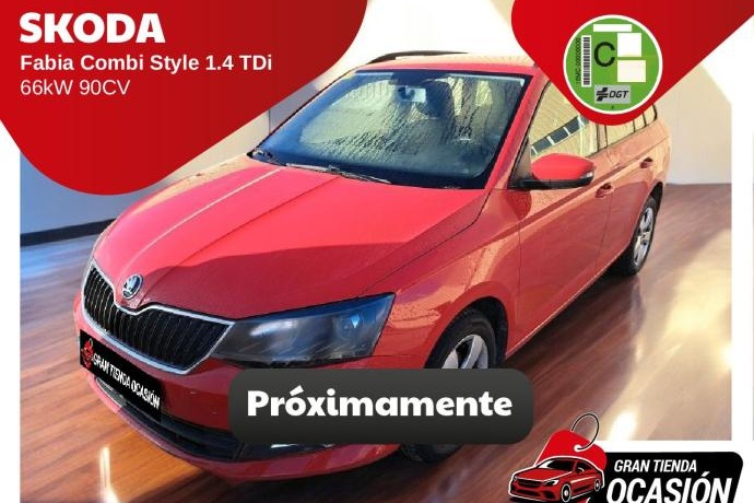 SKODA FABIA Combi 1.4 TDi 66KW 90cv Style