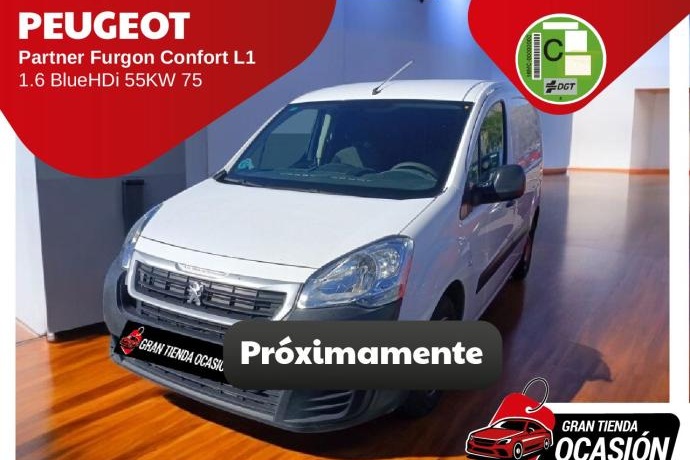 PEUGEOT PARTNER Furgon Confort L1 1.6 BlueHDi 55KW 75