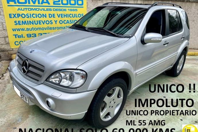 MERCEDES-BENZ M ML 55 AMG NACIONAL SOLO 69.000 KMS UNICO !!