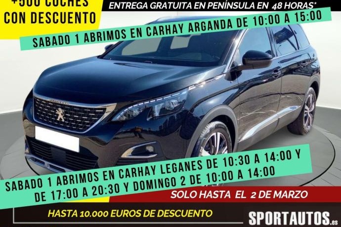 PEUGEOT 5008 GT LINE 1.5 HDI - 7 PLAZAS