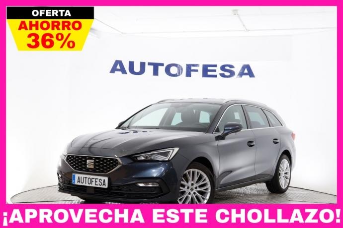 SEAT LEON ST 2.0 TDI Xcellence 150cv DSG 5P S/S # IVA DEDUCIBLE, NAVY, FAROS LED, PARKTRONIC