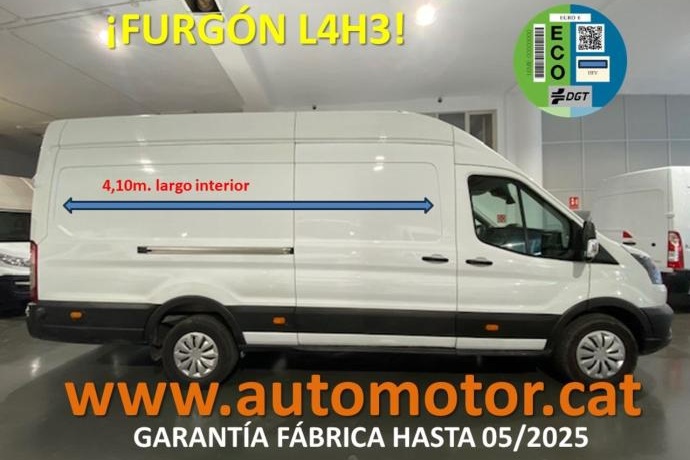 FORD TRANSIT FT 350 L4 Van MHEV Trend Tracción Trasera 130