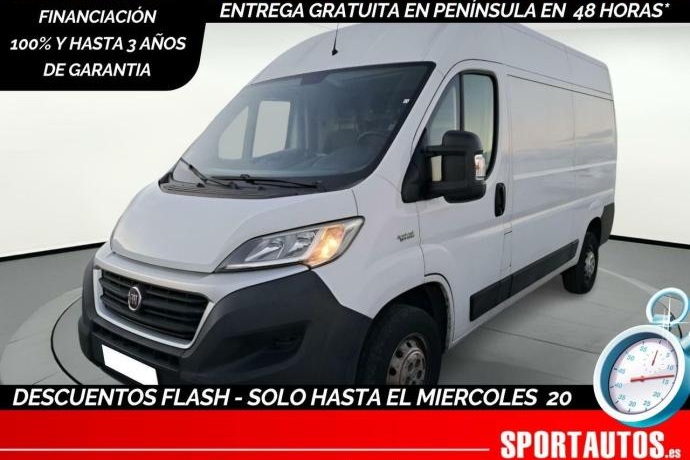 FIAT DUCATO Furgón 35 Medio 100kW (140CV) Nat. Power