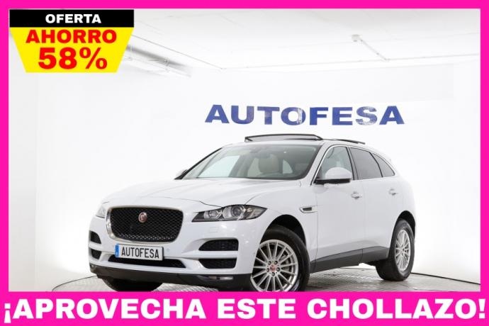 JAGUAR F-PACE 2.0 Ti4 Prestige AWD 250cv Auto 5P S/S # IVA DEDUCIBLE, NAVY, CUERO, BIXENON, TECHO ELECTRICO