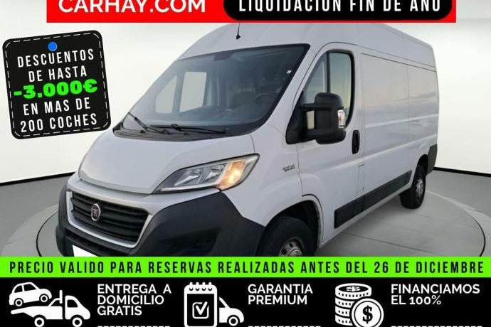 FIAT DUCATO Furgón 35 Medio 100kW (140CV) Nat. Power