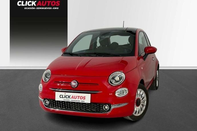 FIAT 500 1.0 Hybrid 70CV Red