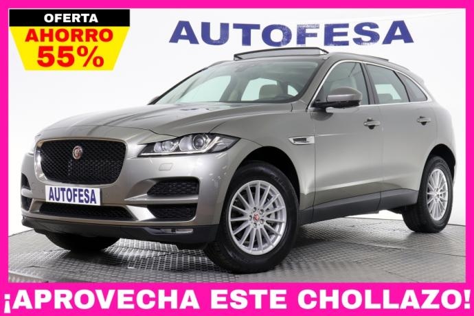 JAGUAR F-PACE 2.0L i4D Prestige AWD 240cv Auto 5P # NAVY, CUERO, TECHO ELECTRICO PANORAMICO, PARKTRONIC