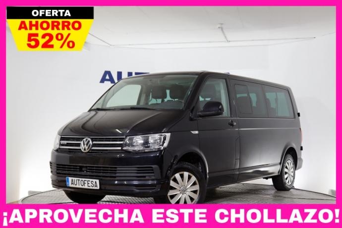 VOLKSWAGEN CARAVELLE 2.0 TDI Larga 4Motion 150cv 4P S/S 9 Plazas # CUERO, PARKTRONIC //SOLO PROFESIONALES//